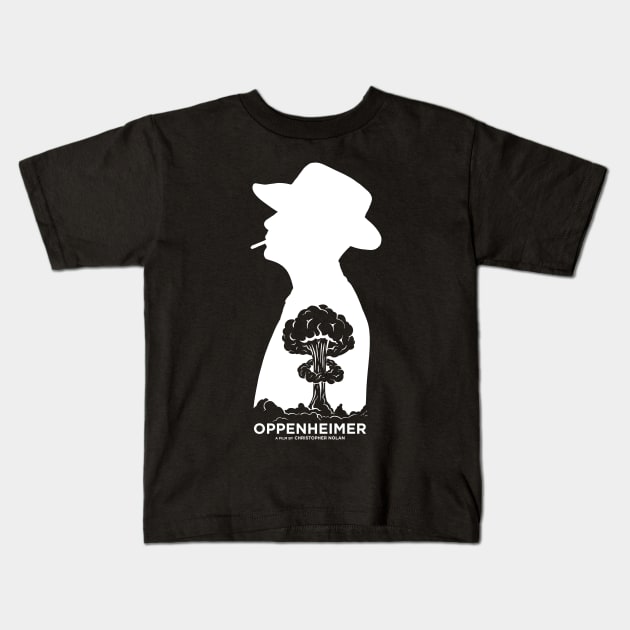 Oppenheimer, Movie 2023 Kids T-Shirt by ForAnyoneWhoCares